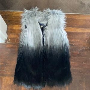 Fur vest from Francesca’s